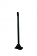 Pedestrian Height Intercom Post - Single Intercom